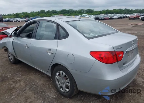 2010 Hyundai Elantra Blue from USA, damaged, VIN KMHDU4AD7AU108197